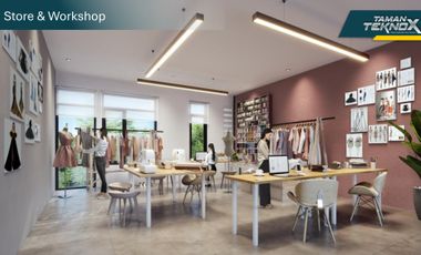 DIJUAL GUDANG TAMAN TEKNO X, 4 in 1RUKO GUDANG MULTIGUNA TANGERANG BSD