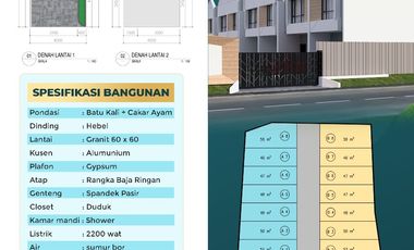 Rumah 2 lantai termurah di Depok