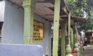 JUAL TANAH LUAS 111M SHM