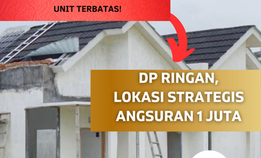 PERRUMAHAN SUBSIDI DP 5 JUTA, ANSGURAN 1 JT PARON, JURUREJO, NGAWI