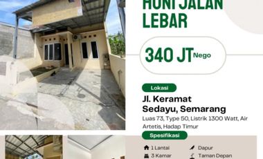 RUMAH MURAH SHM SIAP HUNI BANGETAYU WETAN, BEBAS BANJIR LOKASI TOP