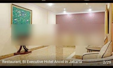 Hotel Jakarta Ancol Dijual Murah! Ruang-Usaha Ancol 7200 m² Furnished