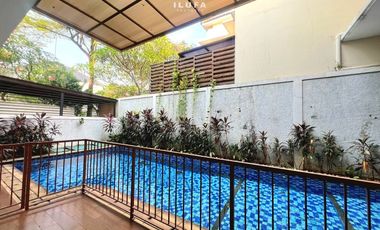 Disewakan Townhouse Lingkungan Asri Nyaman, area Cilandak Ampera