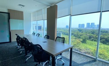 Sewa Kantor Burz Tower Luas 256 M2 Fitted di Pantai Indah Kapuk