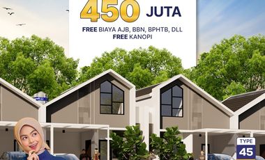 450 Juta Nett! Rumah Cantik Satu Lantai Dekat UNS & Dekat Solo Safari