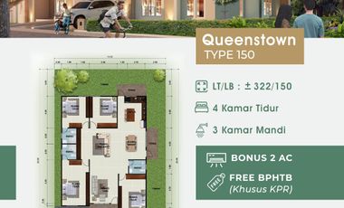 CLUSTER THE GREEN ORCHARD TIPE 150