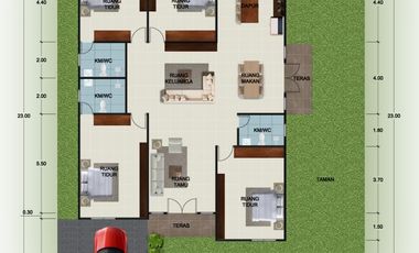 CLUSTER THE GREEN ORCHARD LOKASI PONTIANAK KOTA