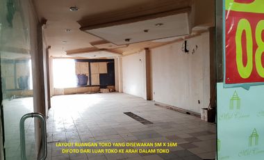 JUAL/SEWA/KERJASAMA Toko Strategis 5x16m dalam Mal Cinere persis sebelah bioskop Cinere 21