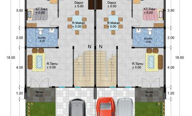 CLUSTER THE GREEN PARK TIPE EDELWEISS 160