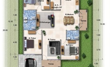 PROMO SPESIAL CLUSTER THE GREEN MANSION DIAMOND LOKASI PONTIANAK KOTA