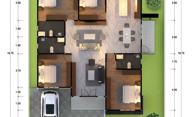 CLUSTER THE GREEN URBANIA LOKASI PONTIANAK KOTA