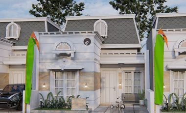 Rumah minimalis lokasi strategis dekat pintu tol dan stasiun lrt