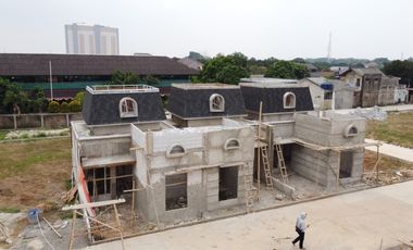 Rumah minimalis lokasi strategis dekat pintu tol dan stasiun lrt