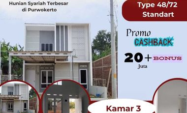 Rumah Modern Purwokerto Tanpa Bank
