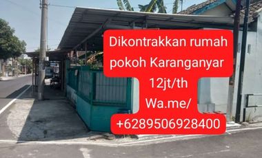 Rumah disewakan di Tasikmadu, Karanganyar