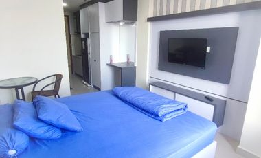 disewakan apartmen pollux habibie studio sea view dan city view