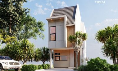 Rumah 2 Lantai Konsep Townhouse Di Kota Bogor Harga 600 Jutaan