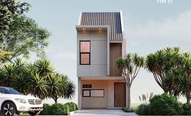 Rumah 2 Lantai Konsep Townhouse Di Kota Bogor Harga 600 Jutaan