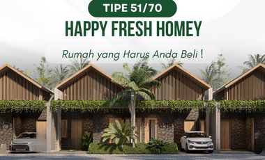 Happy Fresh Homey : Beli Rumah 51/70 Lokasi Strategis di Kota Salatiga