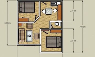 COCOK BANGUN TIPE 36, LT 126 M2, di KAPAU SARI UJUNG, PEKANBARU KOTA!