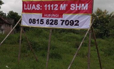 Kav strategis 1112m2 blk stasiun KA Magetan Barat 15mnt ke kota madiun