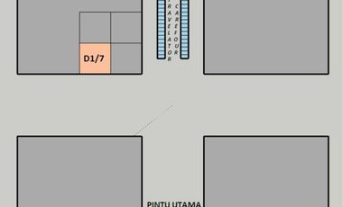 DIJUAL KIOS ITC PERMATA HIJAU