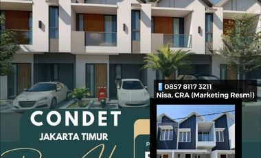 Rumah 2 Lantai Di Condet Jakarta Timur  Mulai 700Juta