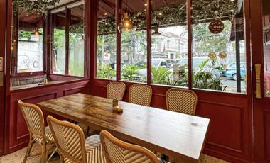 Disewakan eks resto kafe Kemang 150 m2 300 juta/thn