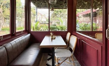Disewakan eks resto kafe Kemang 150 m2 300 juta/thn