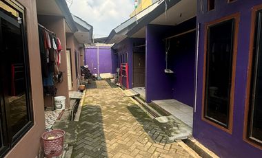 Jual Murah Rumah Kontrakan 21 Pintu + 3 Kios SHM Bantar Gebang Bekasi