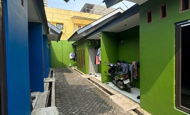 Jual Murah Rumah Kontrakan 21 Pintu + 3 Kios SHM Bantar Gebang Bekasi
