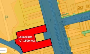 Tanah disewakan di Glodok, Taman Sari, Jakarta Barat, Daerah Khusus ibukota Jakarta