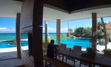 For Sale Luxury Villa Beachfront at Candidasa Bali (Nego)