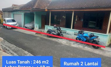 Jual rumah murah di pusat kota Wonosari Gunung Kidul komplek pasar