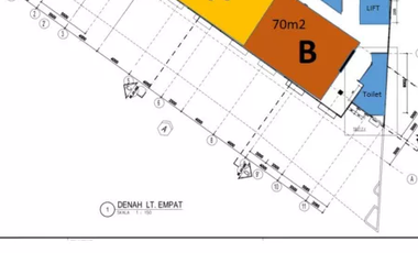 Disewakan Ruang usaha untuk studio Salon/pijat refleksi