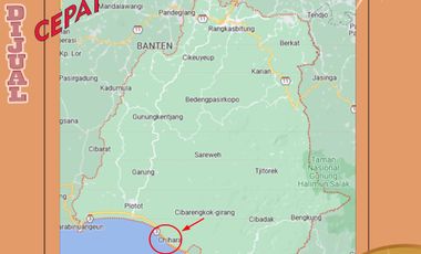 DIJUAL  MURAH /SAMPAI DEAL KAVLING BUKIT CIHARA Panyaungan Lebak Banten - DO&SS