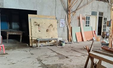 LAHAN DENGAN BANGUNAN GUDANG (COCOK UNTUK KONTRAKAN) - TANGERANG