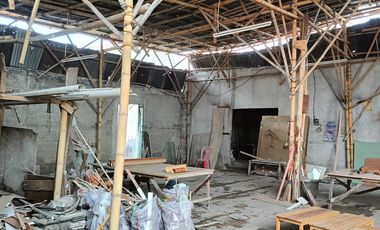 LAHAN DENGAN BANGUNAN GUDANG (COCOK UNTUK KONTRAKAN) - TANGERANG