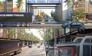 DIJUAL Gudang Samping Bandara selangkah ke TOL, Gudang Duta Indah