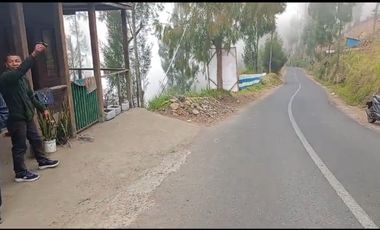Dijual Tanah + Rumah dengan view cantik di Tosari Bromo
