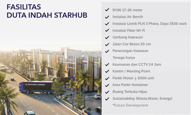 DIJUAL Komplek Pergudangan Siap Huni Samping Bandara Strategis