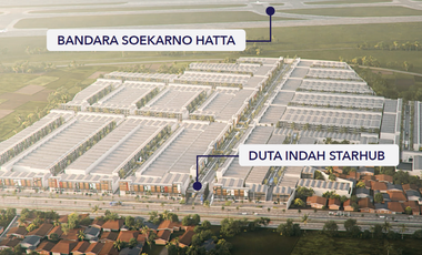 DIJUAL Komplek Pergudangan Siap Huni Samping Bandara Strategis