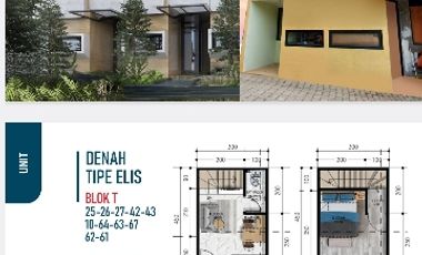 Rumah siap huni di kota Depok cuma rp. 500 jutaan full furnish