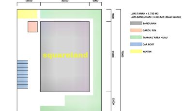 JUAL CEPAT GUDANG SIAP PAKAI DI TAMAN TEKNO BSD 5000 M2 EX PABRIK