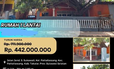 Rumah dijual di Cilallang, Mappakasunggu, Takalar, Pallantikang, Sulawesi Selatan