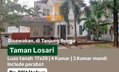 Rumah disewakan di Mariso, Makassar