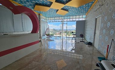 rumah besar 3 lantai view city di tengah kota balikpapan