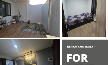 Disewa Rumah cantik siap huni Cluster Rolling Hills Kerawang Barat