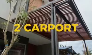 Rumah istimewa Setraduta baru nyaman konsep eco green