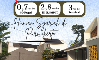 Rumah Scandinavian Skema Syariah di Purwokerto